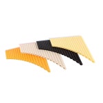 팬플룻 입문 파이프 플루트 16홀 팬파이프 학교 선물 튜브 악기 대나무 왼쪽