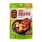 풀무원 반듯한식 강릉식 짬뽕 순두부찌개 양념 140G