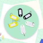쟝띠 열쇠 네임텍 컬러 키홀더 50P 열쇠이름표