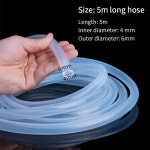 모양 어항 공기 연결 이산화탄소 산 기관 산소 펌프 체계를위 4 5m Hose 1개 A 3Pcs
