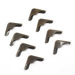 금속 책 모서리 보호대 8개입 북 책구겨짐방지 책마감용 코너 보호캡