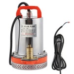 수중 펌프 소형 배터리 태양열 수영장 청소 8 미터 리프트 2 1 케이블 DC 12V 180W 24V 220W