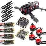 스피디FPV FPV 레이싱 드론 키트 F4 모터스 30A ESC PDB 3-4S ZMR250 GT2205