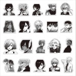 여행 가방 그래피티 스티커 1개 1 70PCS