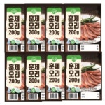 모아푸드 다향 훈제오리 슬라이스 200gx8팩