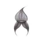 똑딱이 얇은 정수리 앞머리 부분가발 헤어피스 간편