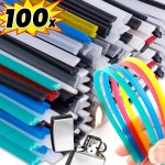 플라스틱 용접봉 범퍼 PP PVC ABS 저온 스트립 납땜 100 개 20