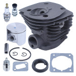 Husqvarna 용 실린더 피스톤 키트 350 351 353 346 Jonsered CS 2150 2149 2152 2153 체인 톱 Nikasil