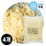 지케이푸드 Y 까몽 자연치즈 X4봉 대용량 치즈99 모짜 고다 업소용 드라이 FFA90G