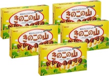 메이지 Meiji Kinoko no Yama 초콜릿 비스킷 스낵 73 7g 2 6온스 5팩 5개 73 7g