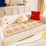 실크쇼파쿨매트 여름 냉감소파패드 4인용쇼파패드2인용쇼파패드 3인용쇼파패드- 70 3번 H0993 70