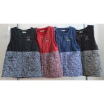 잉꼬혼수방 겨울기모조끼형 고양이털조끼앞지퍼 앞치마세트 2024 1개