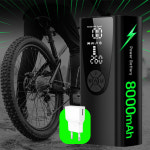 아이비넷 미오닉 미오닉 미오닉 전동에어펌프 무선 자전거 타이어 공기주입기 어뎁터 8000mAh 국내유일 대용량배터리