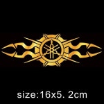 밝은 야마하 오토바이 로고 스티커 데칼 Yzf R1 Nmax Fz1 트레이서 26 Bright 1개