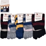 런웨이 진색 링글 숙녀패션 발가락 중목 양말0015my