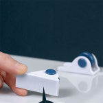 제이와니 무타공 접착식 튼튼한 미니바퀴 4개 1세트 블루바퀴 4P