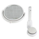 욕실 흡착식 무타공 360도 회전 확대 양면 거울