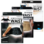 보성 3단 기능성 탄력 국산 벨트 허리 보호대 복대 M L