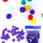 뿅뿅이 보라 미술꾸미기 만들기교실 유치원미술용품