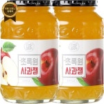 UNKNOWN UNKNOWN 초록원 사과잼 2kg 1kgx2병