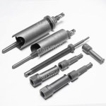 추출 도구 허브 풀러 베어링 자전거 샤프트 풀 테일 휠 쌍