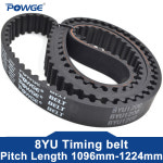 POWGE 8YU 타이밍 벨트 Lp 1096 1104 1112 1192 1184 1128 1136 1144 폭 10mm-1152mm 1120 1208 1200