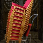 호텔 의자 운반 뷔페 단체 손수레 웨건 웨딩홀