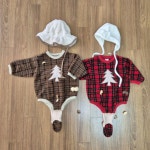 베베홀릭 타탄트리슈트 유아동 베이비 아기옷 데일리 나들이