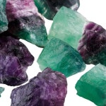이색수집품 다채로운 천연 석재 Fluorite 석영 크리스탈 돌 거친 광택 자갈