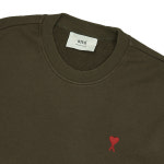 아미 하트 로고 맨투맨 BFUSW035