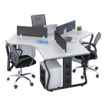 120도 사무용 컴퓨터 사무실 회사 테이블 사무책상 공유오피스