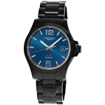 LONGINES 정복 V H P 쿼츠블루 다이얼 남성시계 L3 726 2 96 6 783012