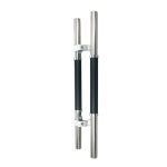 빌딩 건물 병원 강화유리문손잡이 가마찌 갈바문용