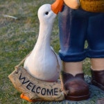 새장 어린이집 카페 모형 펜션 조각상 인테리어 공원 장식품 소품 옐로우8017-1