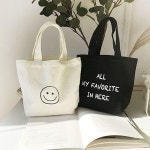 여자 데일리 스타일 미니 에코백 1P 고품질 손가방 토