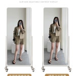 이동식 전신거울 옷가게 거울 바퀴달린 피팅용