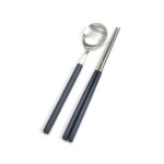 올비아 수저세트 수저 젓가락 숟가락 블루베리 1P