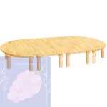 GS 유아책상 어린이집책상 돌봄교실책상