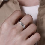 TQ 남여공용 빈티지 행운 비휴 반지 B21