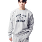 스포티앤리치 스포티앤리치 바시티 맨투맨 공용 ST071516218GY03