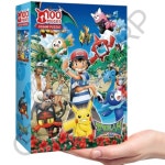 구암코 포켓몬 썬앤문 100pcs 지우의 대모험 포켓몬 어린이퍼즐 7세 직소퍼즐