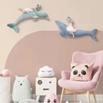 돌고래 장 거실 인테리어 소품 돌핀 꾸미기 촬영 B타입