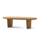 북유럽 원목 타원형 티 오일오크 테이블 탁자 식탁 1 맞춤 촬영 비상품 조립하다