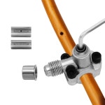 1Pc 라인 피어싱 밸브 키트 Bpv-31 유지 보수 아연 합금 냉장고 탭 밸브 교체 6 구리 튜브