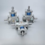 직각 베벨 기어 수직 소형 정류자 베벨기어박스