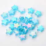 별 비즈 AB 컬러 투명 다섯 뾰족한 아크릴 쥬얼리 만들기위한 스페이서 DIY 팔찌 액세서리 50 50pcs H9348-1