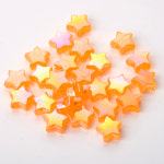 별 비즈 AB 컬러 투명 다섯 뾰족한 아크릴 쥬얼리 만들기위한 스페이서 DIY 팔찌 액세서리 50 50pcs H9348-1