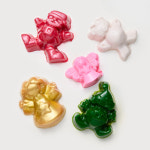 LUSH LUSH LUSH 크리스마스 샤워 젤리 5종 1 추가 샘플 선물 스노우 페어리 샤워 젤리
