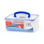 한일산업사 조은락 투명 밀폐용기 1 8L 반찬통 김치통 1개
