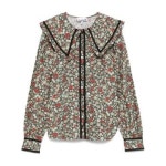 GANNI 25 가니 플로럴 프린트 셔츠 TP432893678